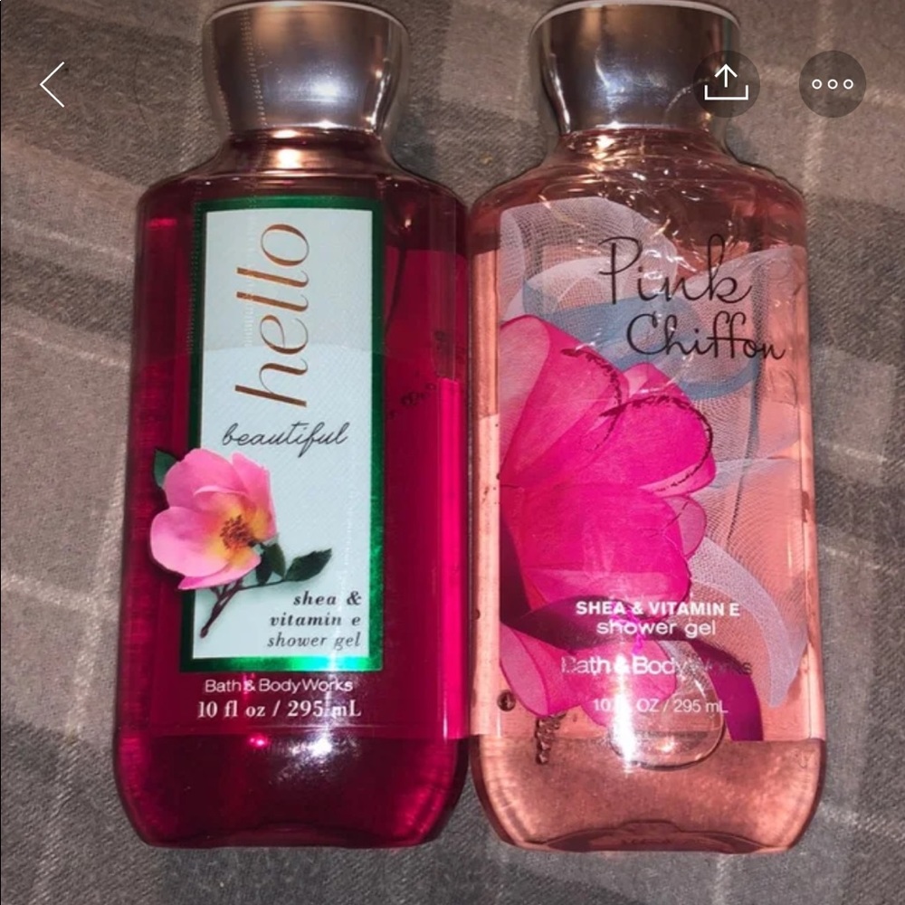 Bath and body works shower gel